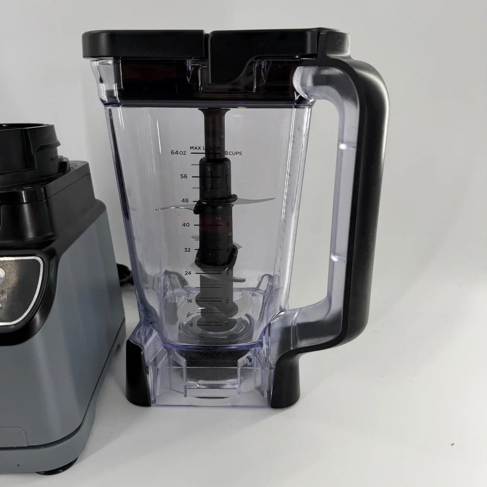 Ninja Grand Kitchen System Blender Food Processor Grey Black Auto-iQ 3-in-1 Set
